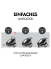 Hauck 2in1 Fahrradanhänger Dryk Duo Plus für 2 in black