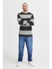 !SOLID Strickpullover SDSergio Crewneck 21301066-ME in grau