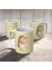 Mr. & Mrs. Panda Kindertasse Igel Wein ohne Spruch in Gelb Pastell