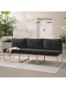 home24 Loungesofa TEAKLINE 3-teilig Kombi B in Anthrazit