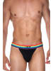 Oboy Tanga U134 RAINBOW in schwarz