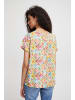 ICHI Kurzarm-Bluse IHVERA Regular fit in Multi colour aop