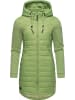 ragwear Steppmantel Lucinda Long in Light Green24