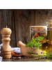 relaxdays 8 x Vorratsglas in Transparent/ Natur - 750 ml