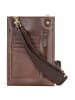 PICARD Toscana - Handytasche 4cc 18 cm (black) in kastanie