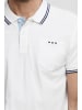 FQ1924 Poloshirt FQElvar - 21900536-ME  Poloshirt mit Streifendetails in Weiß