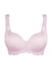 Linga Dore T-Shirt BH - Plus Size DAILY in Barely pink