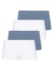 Skiny 4er Pack Boyleg Short Advantage Cotton Stretch in Mehrfarbig