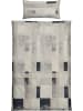 REDBEST Single-Jersey Bettwäsche in beige-grau