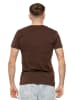 Cotton Prime® T-Shirt Basic O-Neck in Braun