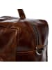 SID & VAIN Leder-Aktentasche Leder Businesstasche Herren BRIGHTON in braun