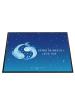 Mr. & Mrs. Panda Schreibunterlage Sternzeichen Fische mit Spruch in Sternenhimmel Blau