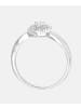 Diamant L'éternel Verlobungsring aus 375 Weißgold mit 0.25 Karat Diamant