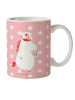Mr. & Mrs. Panda Kindertasse Einhorn Krankenschwester ohne Spruch in Rot Pastell