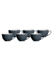 Ritzenhoff & Breker 6er Set Kaffeetassen Doppio 200 ml in Anthrazit