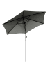Butlers Sonnenschirm Ø250cm inkl. Schirmständer SIESTA in Anthrazit-Dunkelgrau