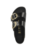 Birkenstock Sandale Arizona Big Buckle Naturleder Lack normal in schwarz