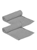 relaxdays 2er-Set: Kühlhandtuch in Grau - 90 x 30 cm