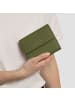 Lazarotti Bologna Leather Geldbörse Leder 12 cm in olive