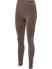 Hummel Hummel Tights Hmlci Yoga Damen Dehnbarem Feuchtigkeitsabsorbierenden Nahtlosen in JAVA MELANGE