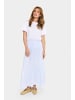 SAINT TROPEZ Rock ElmikoSZ Gerade Passform in Chambray Blue White Stripe