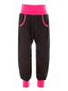 Winshape Boys&Girls Baggy-Hose mit Känguru-Tasche WKH1 in schwarz/pink