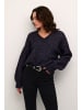 Kaffe Strickpullover KAtrina Loose fit in Dawn Purple Melange