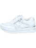 WALDLÄUFER Schnürschuhe in weiss/silber