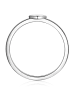 Trilani Ring Herz aus Sterling Silber in silber