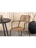 ebuy24 Gartenset BreakLindos Schwarz 90 x 90 cm