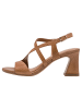 Tamaris Sandalette in COGNAC STRUCT.