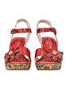 LAURA VITA Sandalen in Rot