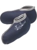 Playshoes Stiefel-Socke in Marine/Grau