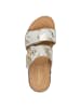 Tamaris WIDE FIT Pantolette in LT GOLD COW