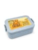 Mr. & Mrs. Panda MEPAL Bentobox Affe Design mit Spruch in Blau Pastell