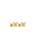 PURELEI Ohrringe Butterfly Gold
