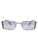 Urban Classics Glasses in lilac/silver