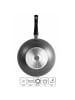 Stoneline Wok, 30 cm, mit abnehmbarem Griff und Deckel in Anthrazit