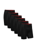 DANISH ENDURANCE Boxershorts Bamboo Trunks Extra Long in schwarz