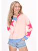 IZIA Women Sweatshirt in Light Pink