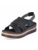 rieker Sandalette in schwarz