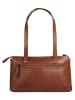 SPIKES & SPARROW Handtasche echt Leder in cognac