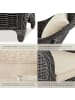 tectake 2er-Set Aluminium-Rattansessel, kein Aufbau nötig, wetterfest