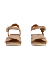 Geox Ischia Corda Sandalen aus Leder mit Keilabsatz Rose
