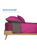 Schiesser Jersey-Elasthan-Spannbettlaken Flexi in Beere