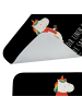 Mr. & Mrs. Panda Badvorleger Einhorn Pilz mit Spruch in Schwarz
