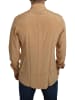 Dolce & Gabbana Gelb Elegant Seide Herren elegant Hemd