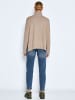 Noisy may Rollkragen Strickpullover mit Schlitzen NMIAN in Beige