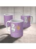 Mr. & Mrs. Panda Kaffeetasse Magischer Saxophon-Charme mit Spruch in Lavendeltraum