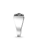 Thomas Sabo Ring Royalty Kreuz in silber, schwarz